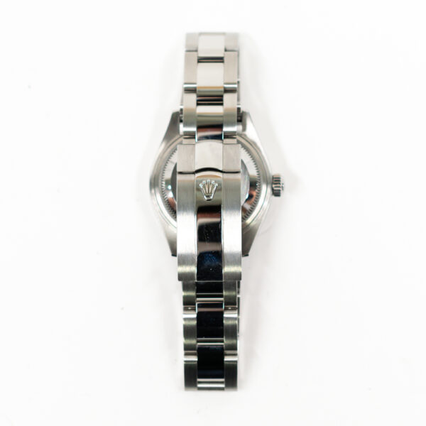 Rolex Lady-Datejust Steel Grey Diamond Dial 279384RBR Bracelet
