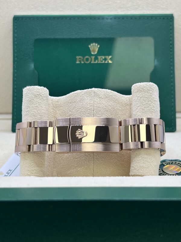 Rolex Sky-Dweller Rose Gold White Stick Dial 326935