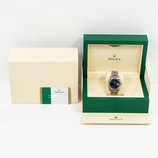 Rolex Datejust 36 Stainless Steel Blue Roman Dial 116234 Bracelet