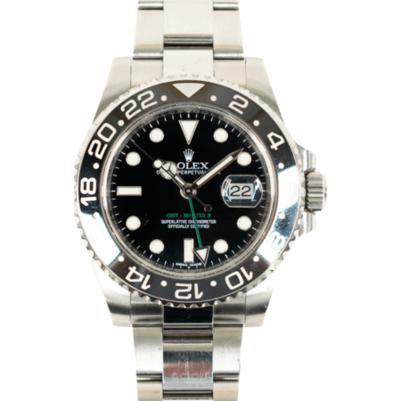 Rolex GMT-Master II Steel Black Dial 116710LN Bracelet