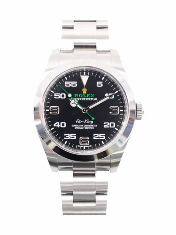 Rolex Air King Stainless Steel Black Dial 116900 Bracelet