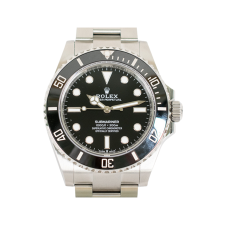 Rolex Submariner (No Date) Stainless Steel Black Dial 124060