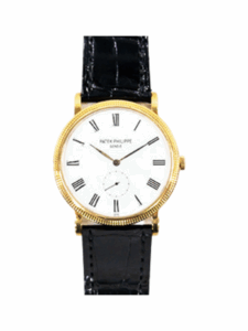 Patek Philippe Calatrava Yellow Gold White Roman Dial 5119R-001 Bracelet