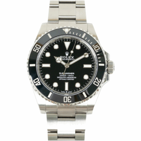 Rolex Submariner (No Date) 41mm Steel Black Dial 124060