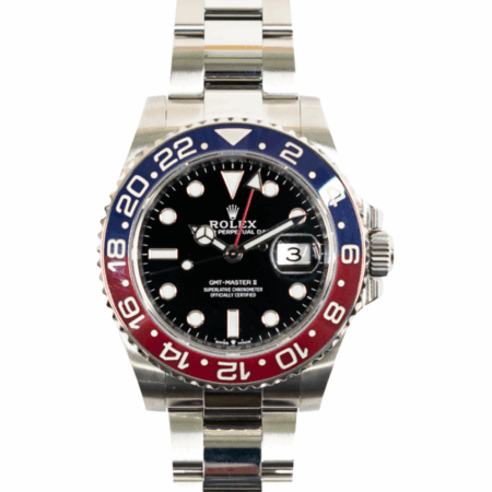 Rolex GMT-Master II Stainless Steel Pepsi Dial 126710BLRO Bracelet