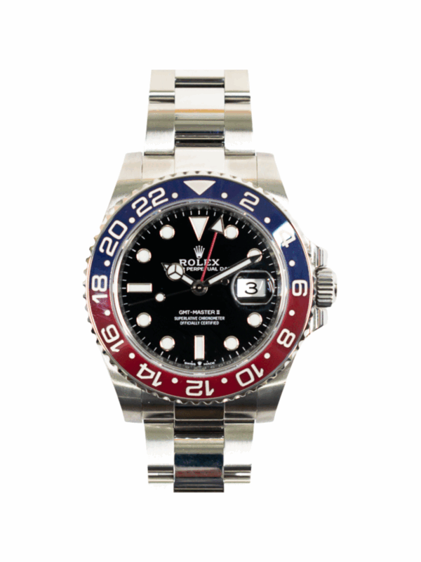 Rolex GMT-Master II Stainless Steel Pepsi Dial 126710BLRO Bracelet