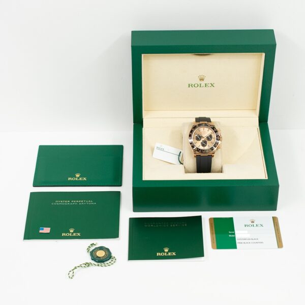 Rolex Daytona Rose Gold Sundust Dial 116515LN Bracelet