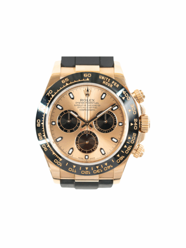 Rolex Daytona Rose Gold Sundust Dial 116515LN Bracelet
