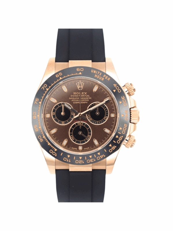 Rolex Daytona Rose Gold Chocolate Dial 116515LN Bracelet