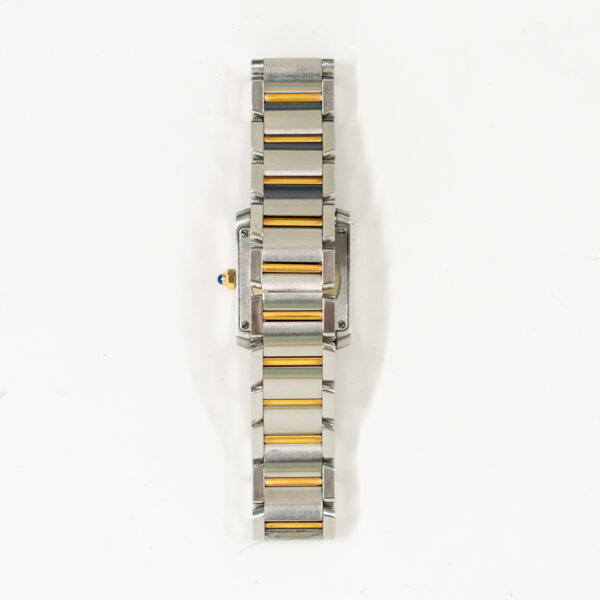 Cartier Tank Française Rose Gold White Roman Dial W51027Q4 Bracelet