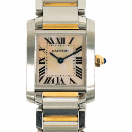 Cartier Tank Française Rose Gold White Roman Dial W51027Q4