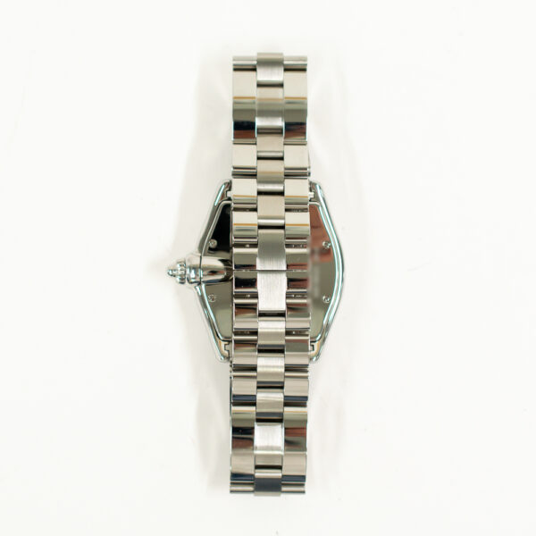 Cartier Roadster Stainless Steel White Roman Dial W62025V3 Bracelet