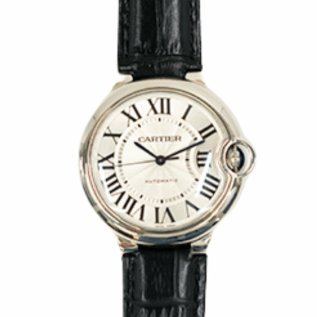 Cartier Ballon Bleu 36mm Steel Silver Roman Dial W69017Z4