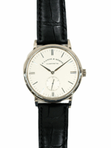 A. Lange & Söhne Saxonia White Gold Silver Dial 219.026 Bracelet