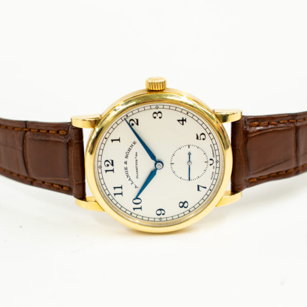A. Lange & Söhne 1815 Yellow Gold White Arabic Dial 235.021 Bracelet
