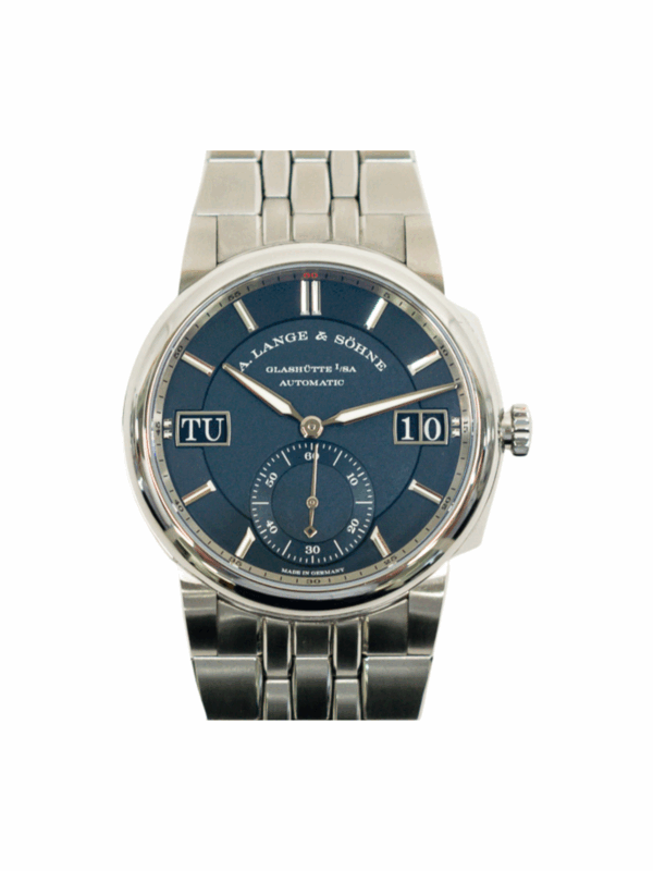 A. Lange & Söhne Odysseus Stainless Steel Blue Dial 363.179 Bracelet