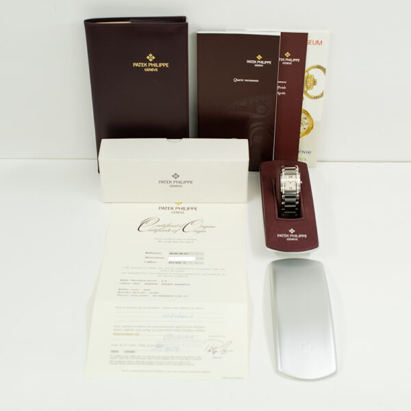 Patek Philippe Twenty~4 Steel White Diamond Dial 4910/10A-011 Bracelet