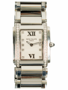 Patek Philippe Twenty~4 Steel White Diamond Dial 4910/10A-011 Bracelet