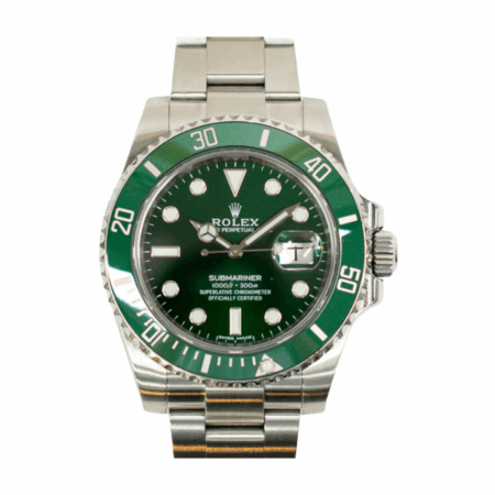 Rolex Submariner Date Stainless Steel "Hulk" Dial 116610LV