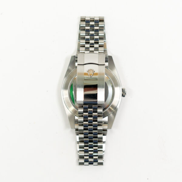 Rolex Datejust 41 Stainless Steel and White Gold Black Stick Dial 126334