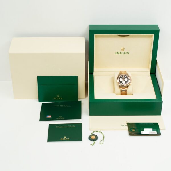 Rolex Daytona Rose Gold Black Dial 126505