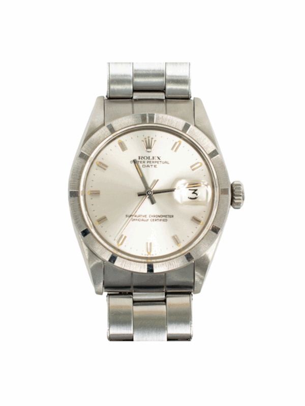 Rolex Oyster Perpetual Date Stainless Steel Silver Dial 1501