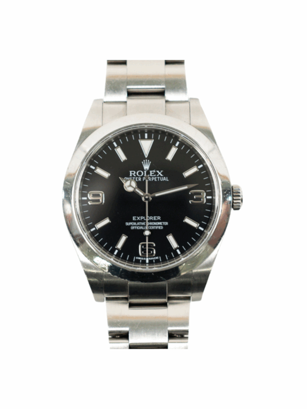 Rolex Explorer Stainless Steel Black Dial 214270
