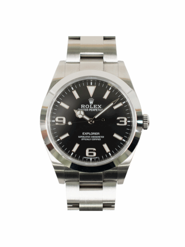 Rolex Explorer Stainless Steel Black Dial 214270