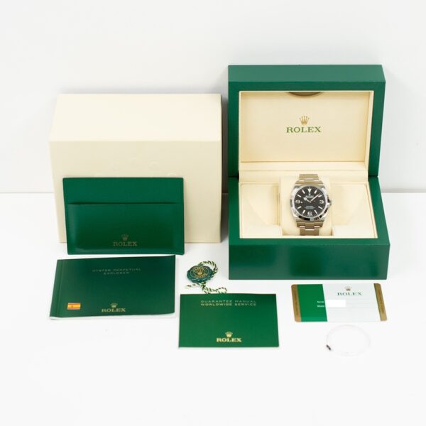 Rolex Explorer Stainless Steel Black Dial 214270