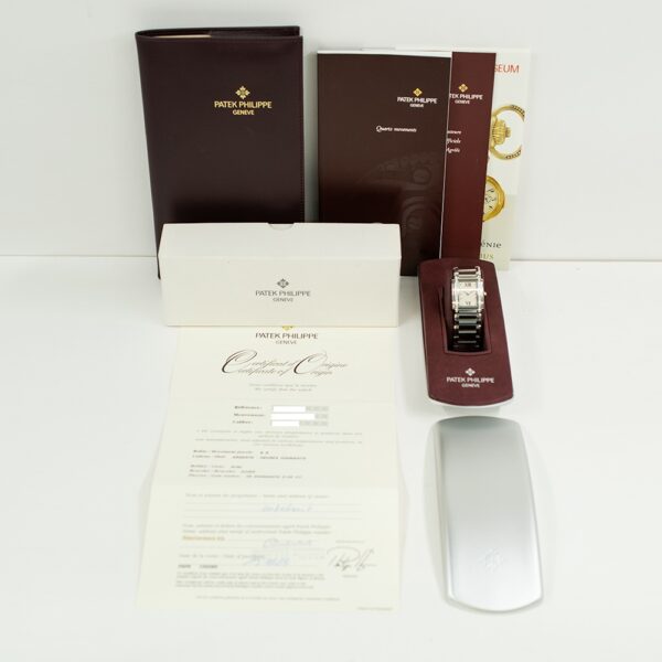 Patek Philippe Twenty~4 Steel White Diamond Dial 4910/10A-011 Bracelet