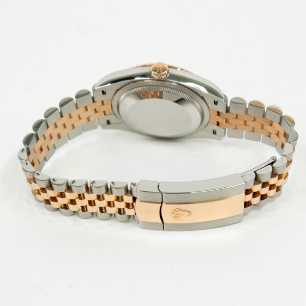 Rolex Datejust 36 Rose Gold and Steel "Wimbledon" Roman Dial 126231