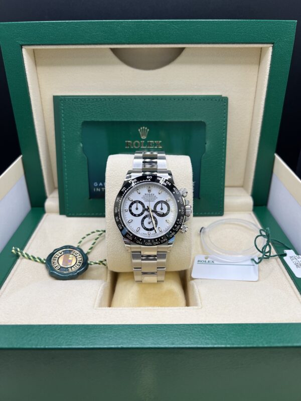Rolex Daytona Panda Stainless Steel White Dial 116500LN