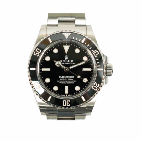 Rolex Submariner No-Date Stainless Steel Black Dial 124060
