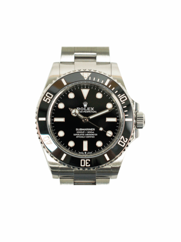Rolex Submariner No-Date Stainless Steel Black Dial 124060
