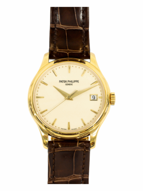 Patek Philippe Calatrava Yellow Gold White Dial 5227J-001 Bracelet