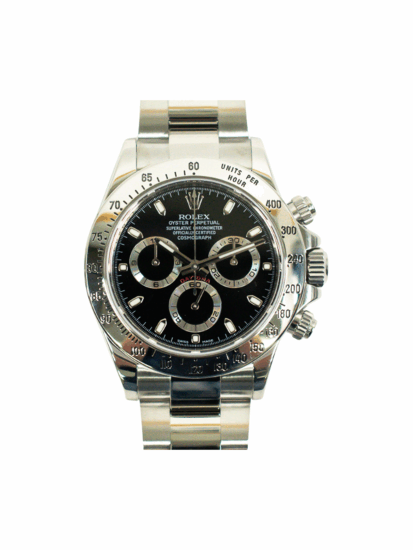 Rolex Daytona Stainless Steel Black Dial 116520