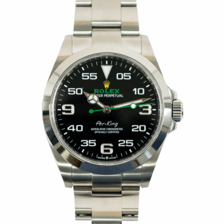 Rolex Air King 40mm Steel Black Dial 126900 Bracelet