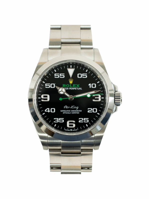Rolex Air King 40mm Steel Black Dial 126900 Bracelet