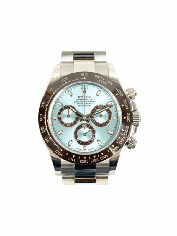 Rolex Daytona Platinum Ice Blue Dial 116506