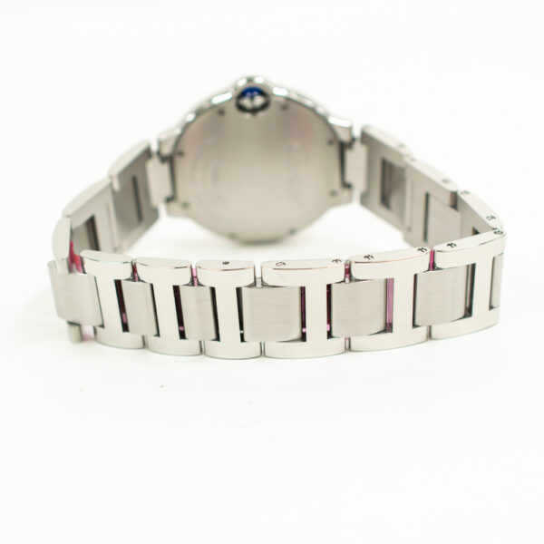 Cartier Ballon Bleu Stainless Steel Silver Roman Dial W69011Z4