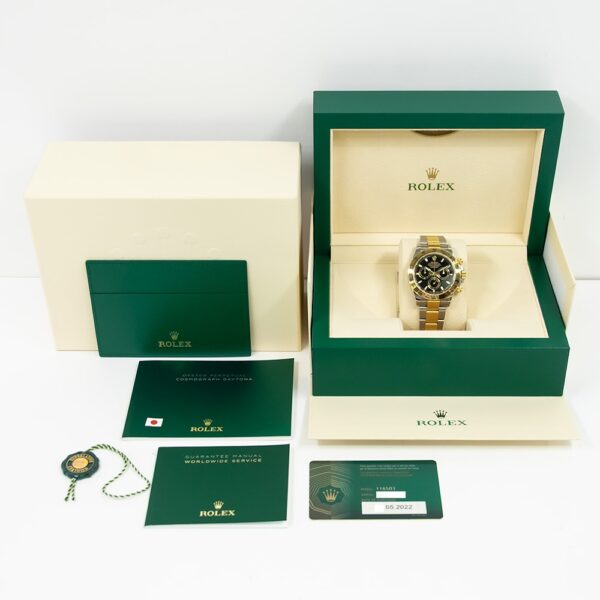 Rolex Daytona Steel and Yellow Gold Black Dial 116503 Bracelet