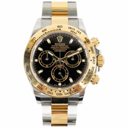 Rolex Daytona Steel and Yellow Gold Black Dial 116503 Bracelet