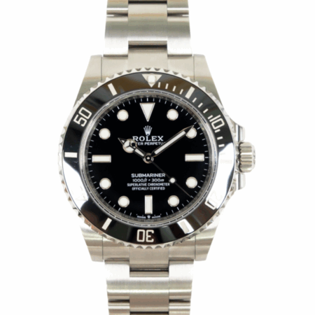 Rolex Submariner 41mm Stainless Steel Black Dial 114060 Bracelet