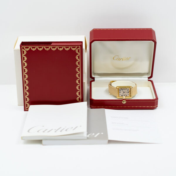 Cartier Tank Must Silver Roman Dial W1018687 Bracelet