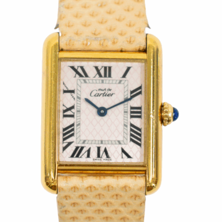 Cartier Tank Must Silver Roman Dial W1018687