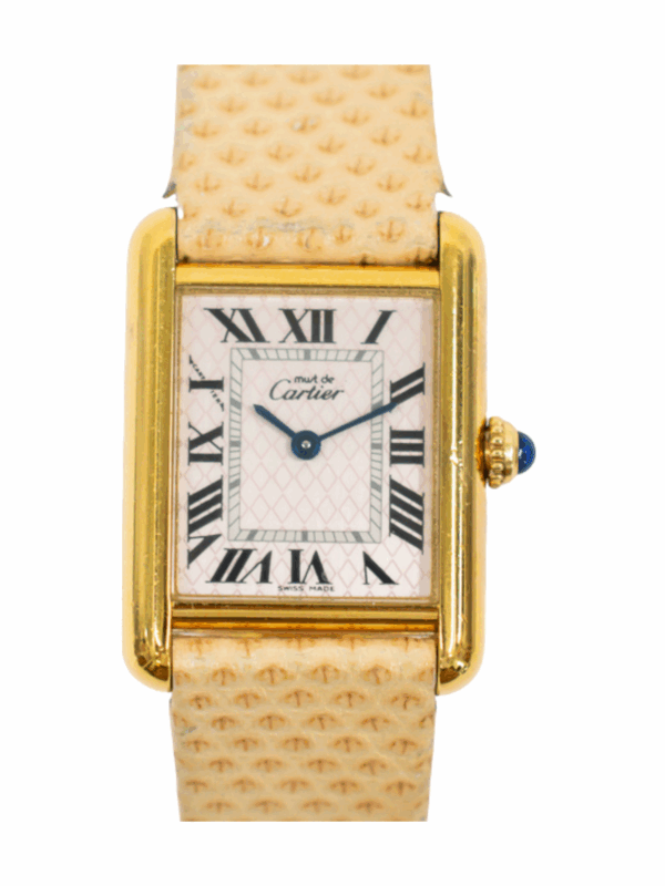 Cartier Tank Must Silver Roman Dial W1018687 Bracelet