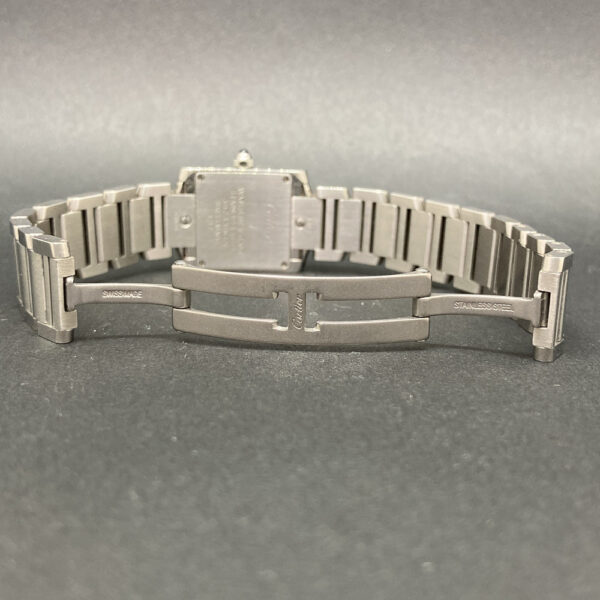 Cartier Tank Française Steel Silver Roman Dial W4TA0008 Bracelet