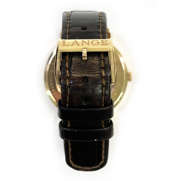 A. Lange & Söhne Saxonia Thin Rose Gold Silver Dial 211.032 Bracelet