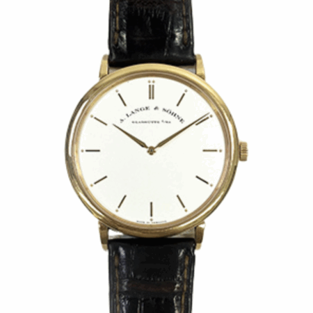 A. Lange & Söhne Saxonia Thin Rose Gold Silver Dial 211.032 Bracelet