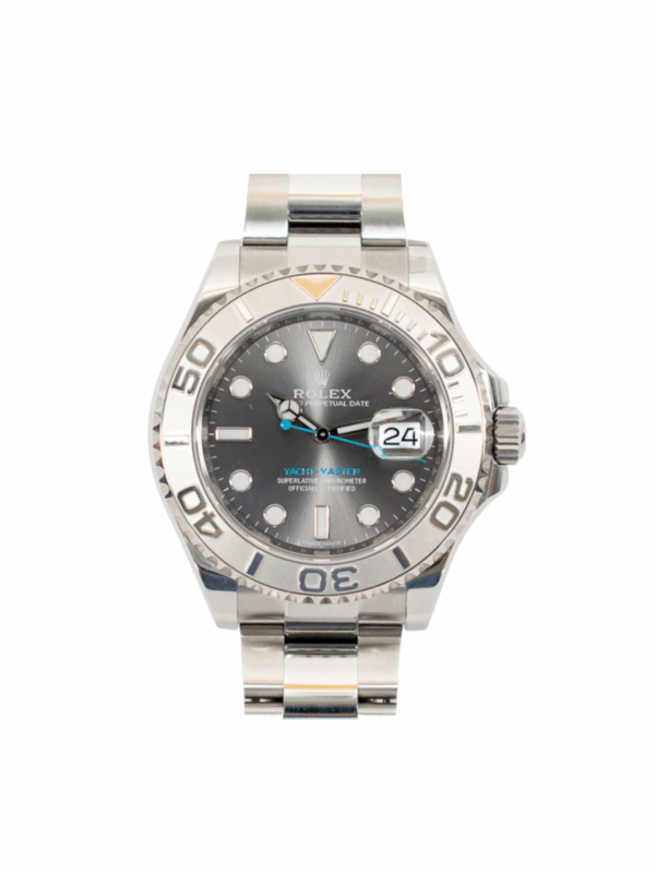 Rolex Yacht-Master 40 Stainless Steel Rolesium "Slate" Dial 116622